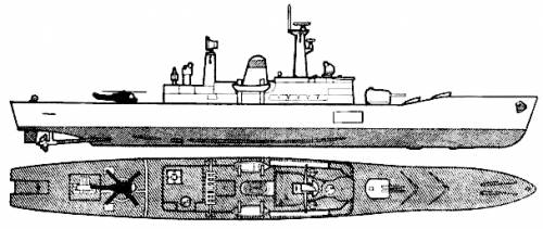 HMS Leander F109 (Frigate)