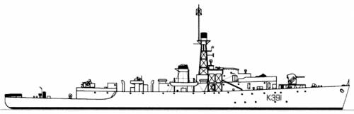 HMS Loch Killin K391 (Frigate) (1945)