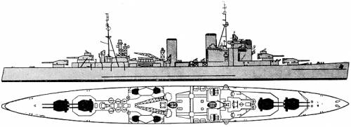 HMS London (Cruiser} (1943)