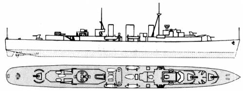 HMS Manxman (Minelayer) (1942)