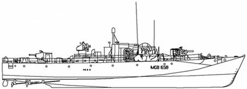 HMS MGB 658 (Motor Gun Boat)