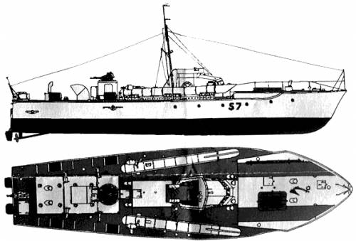 HMS MTB-57 (Torpedo Boat) (1942)