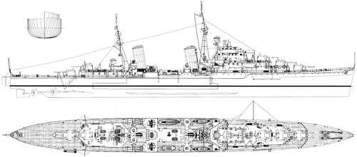 HMS Naiad (Light Cruiser) (1940)