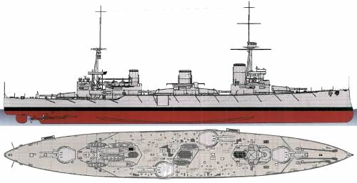 HMS New Zealand (Battlecruiser) (1911)