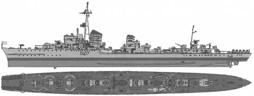 HMS Nonsuch (DKM Z-38 Destroyer) (1948)