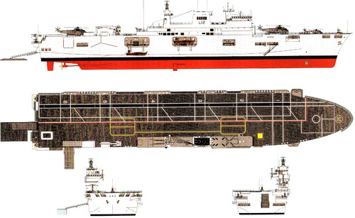HMS Ocean L12 (Amphibious Assault Ship) (2004)