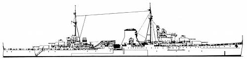 HMS Orion [Light Cruiser] (1943)