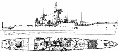 HMS Plymouth F126 (Frigate) (1986)