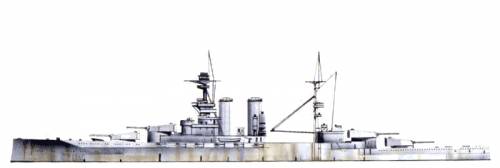 HMS Queen Elisabeth (Battleship) (1912)