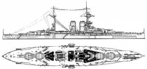 HMS Queen Elizabeth (Battleship) (1918)