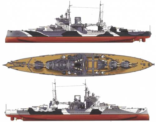 HMS Queen Elizabeth (Battleship) (1940)