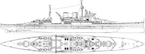 HMS Renown (Battlecruiser) (1942)
