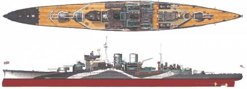 HMS Renown (Battlecruiser) (1945)