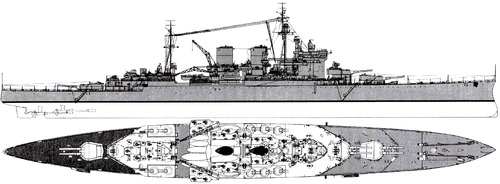 HMS Renown (Battlecruiser) (1945)