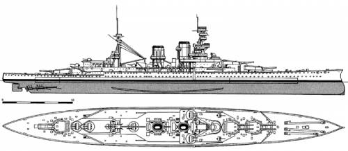 HMS Repulse (Battlecruiser) (1916)