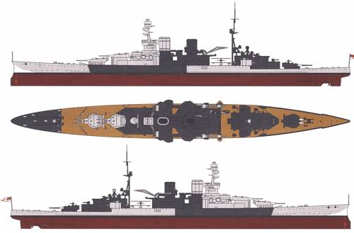HMS Repulse (Battlecruiser) (1942)