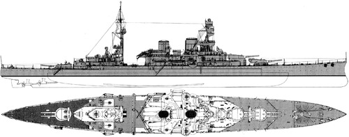 HMS Repulse (Battlecruiser) (1942)