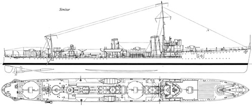 HMS Scimitar G41 (Destroyer) (1919)