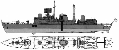HMS Sheffield D-80 (Destroyer)