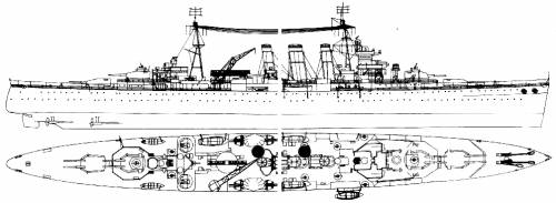 HMS Shropshire [Heavy Cruiser] (1942)