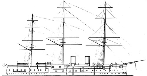 HMS Sultan (Broadside Ironclad ) (1870)