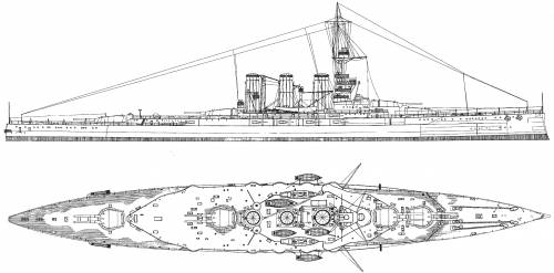 HMS Tiger (Battlecruiser) (1914)