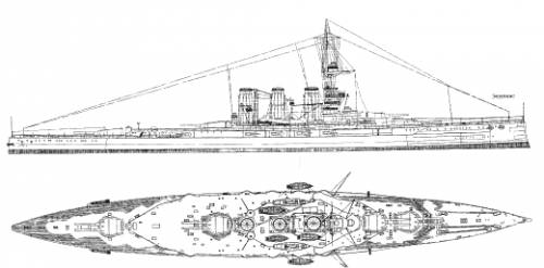 HMS Tiger (Battlecruiser) (1915)