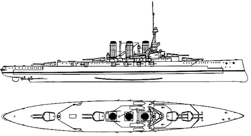 HMS Tiger (Battlecruiser) (1915)