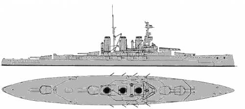 HMS Tiger (Battlecruiser) (1918)