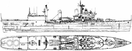 HMS Tiger C20 (Cruiser) (1978)