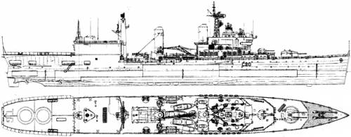 HMS Tiger C-80 (Helicopter Cruiser) (1978)