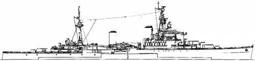 HMS Uganda (Light Cruiser) (1944)