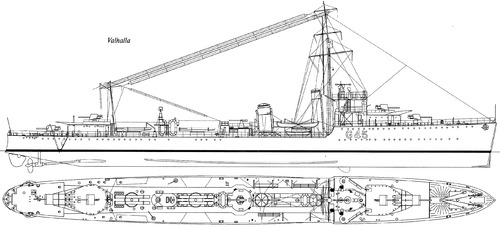 HMS Valhalla G45 (ex-Douglas Destroyer) (1917)