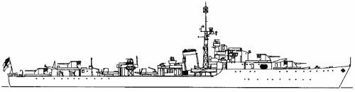 HMS Virago R75 (Destroyer) (1943)
