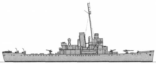 HMS Walney (Sloop) (USS CGC-51 Sebago) (1942)