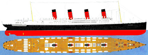 RMS Aquitania (Ocean Liner) (1913)