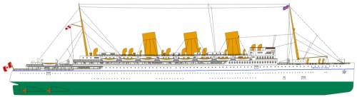 RMS Empress of Asia [Ocean Liner] (1913)