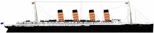 RMS Lusitania [Ocean Liner] (1912)