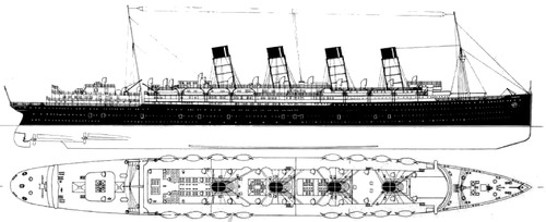 RMS Mauretania (Ocean Liner) (1930)
