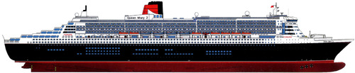 RMS Queen Mary 2 (Ocean Liner) (2005)