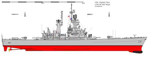 USA CGN-38 Virginia Texas
