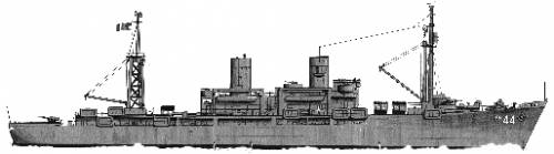 USS AKA-44 Sylvania (Attack Cargo Ship)