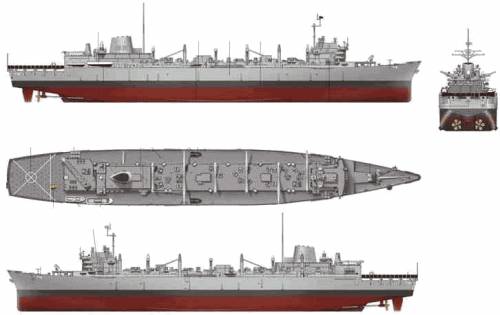 USS AOE-4 Detroit (Fast Combat Support Ship)