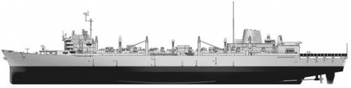 USS AOE-4 Detroit (Fast Combat Support Ship)