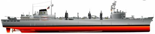 USS AOE-4 Detroit [Supply Ship]