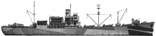 USS APA-97 Fremont (Auxiliary Ship) (1944)