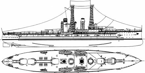 USS BB-29 North Dakota [Battleship] (1910)