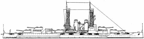 USS BB-35 Texas [Battleship] (1914)