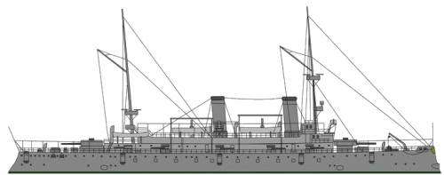 USS C-6 Olympia [Protecred Cruiser] (1892)
