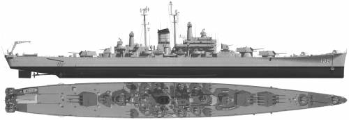 USS CA-139 Salem [Heavy Cruiser] (1949)